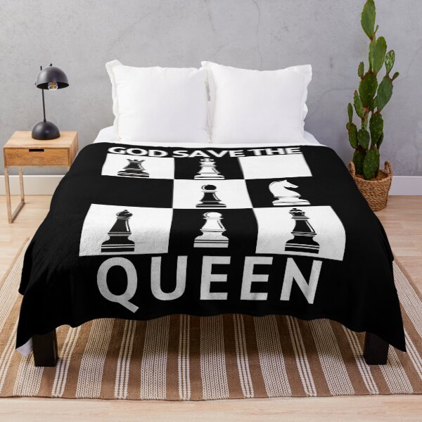 Item preview, God Save the Queen - Queen's Gambit Chess Shirt designed and sold by Adonalyn.