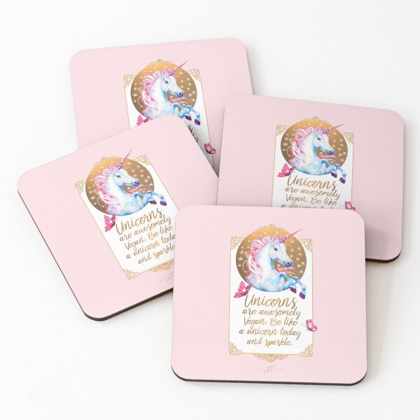 Item preview, vegan unicorn by Maria Tiqwah designed and sold by Maria Tiqwah.