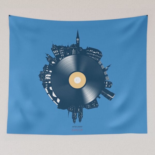 Item preview, zurich skyline vinyl designed and sold by BekimART2.