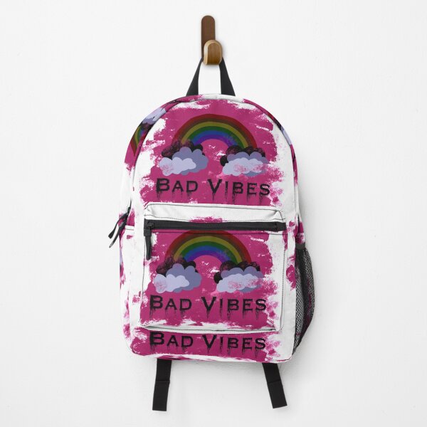Item preview, Distressed Bad Vibes Dark Rainbow designed and sold by Cute Designs Shop.
