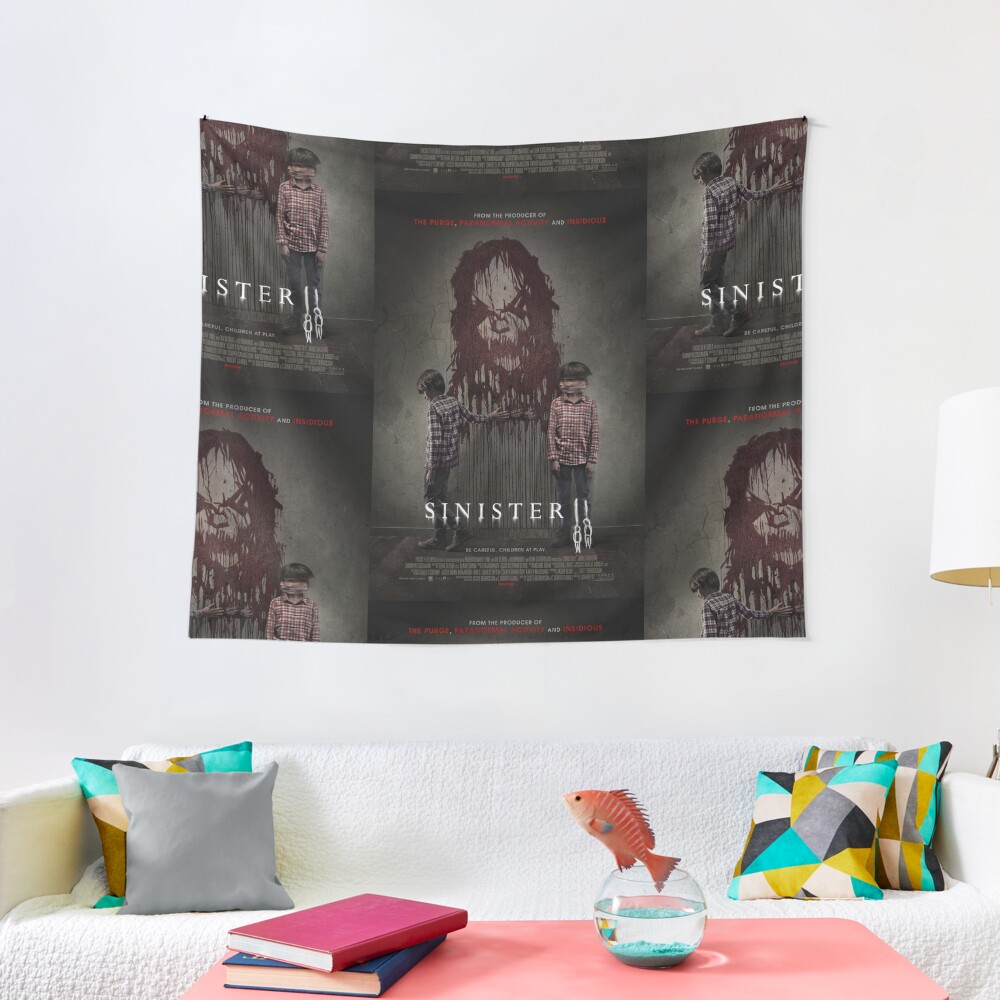 "Sinister 2 Horror Movie Poster" Tapestry for Sale by rollthemall