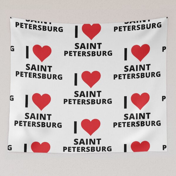 Item preview, I Love Saint Petersburg (light) designed and sold by mugify.