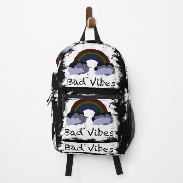 Item preview, Distressed Bad Vibes Dark Rainbow designed and sold by Cute Designs Shop.