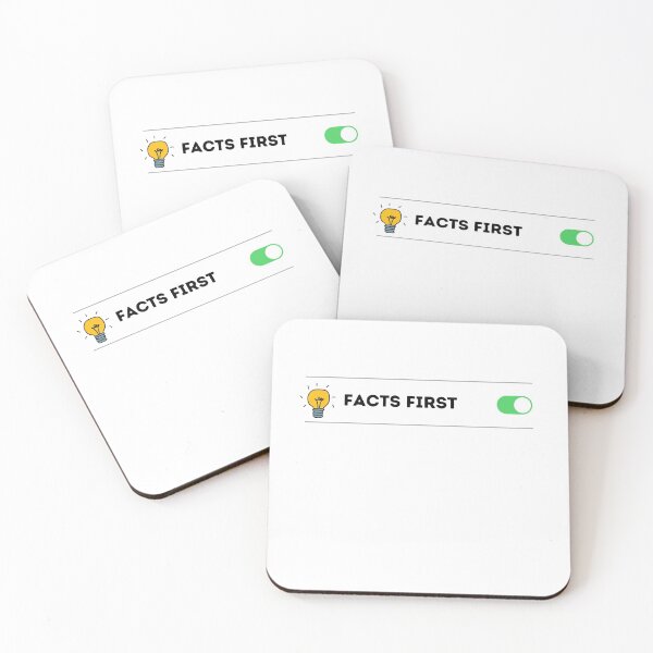 Item preview, Facts First designed and sold by Bend-The-Trendd.