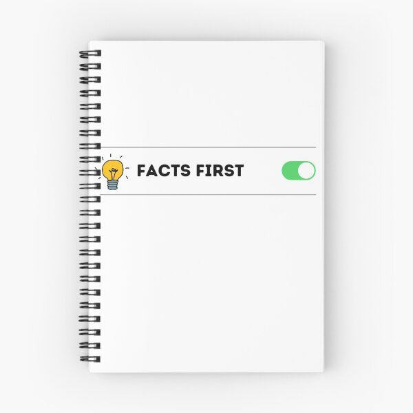 Item preview, Facts First designed and sold by Bend-The-Trendd.
