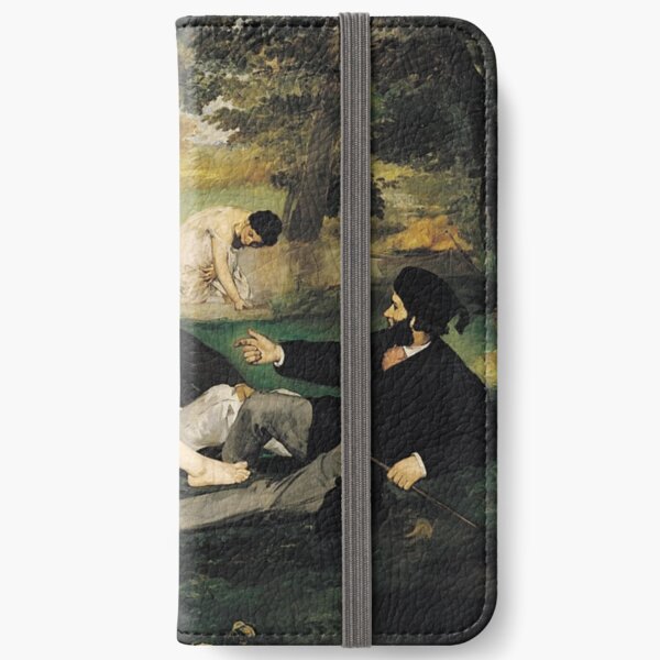 Edouard Manet Luncheon on the Grass iPhone Wallet