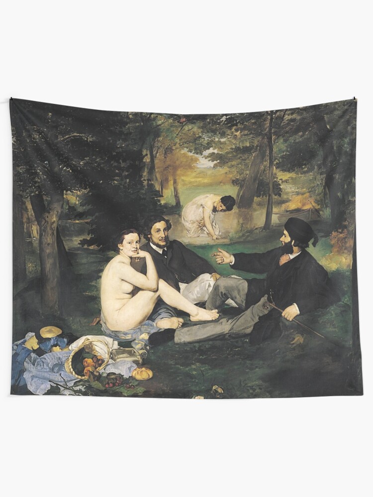 Alternate view of Edouard Manet Luncheon on the Grass Tapestry