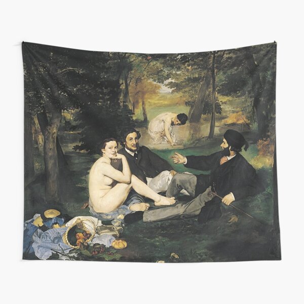 Edouard Manet Luncheon on the Grass Tapestry