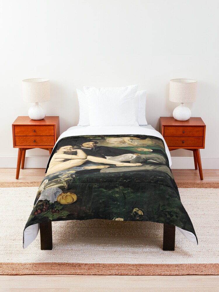 Alternate view of Edouard Manet Luncheon on the Grass Comforter