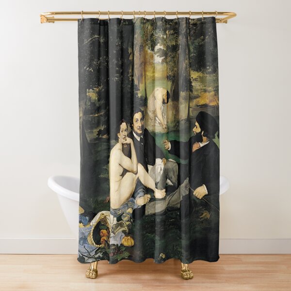 Edouard Manet Luncheon on the Grass Shower Curtain