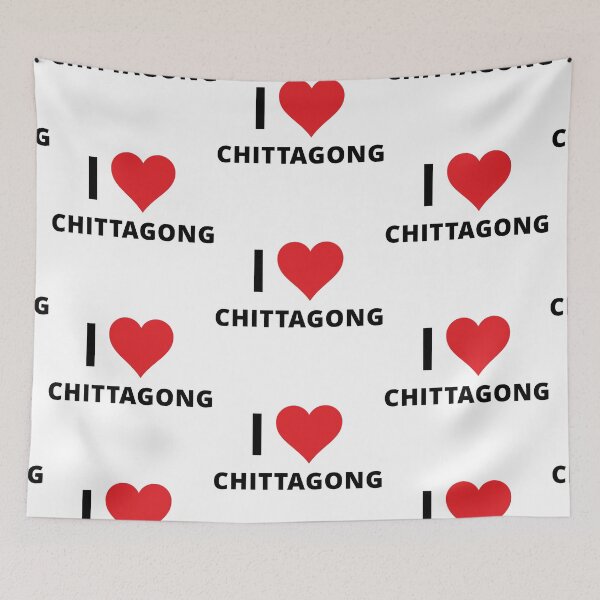 Item preview, I Love Chittagong (light) designed and sold by mugify.