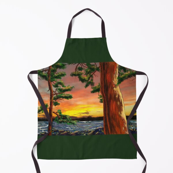 Item preview, "Sunset Lakeshore" designed and sold by ravenblackwuulf.