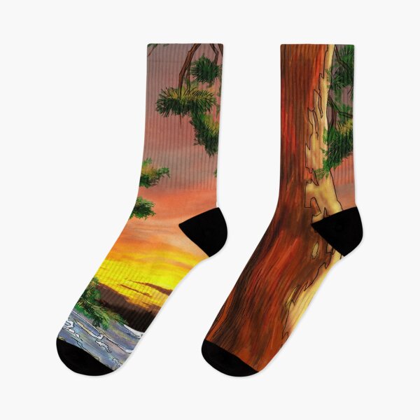Item preview, "Sunset Lakeshore"  designed and sold by ravenblackwuulf.
