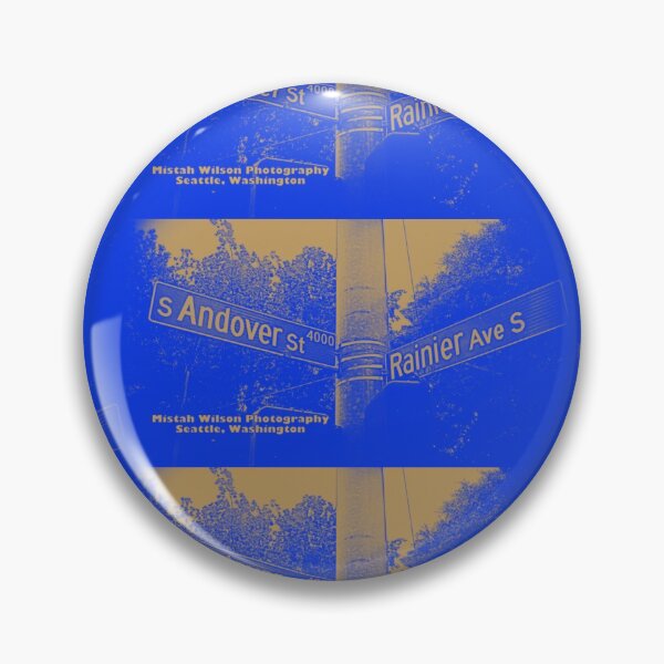 Item preview, Andover Street & Rainier Avenue, Seattle, Washington by Mistah Wilson designed and sold by The Street Sign Store.