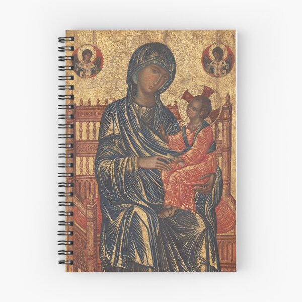 Item preview, Saint Mary: Madonna with Child in the Italo-Byzantine style. designed and sold by The Great  Art.