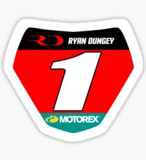 RD 1 Supercross champ plate Sticker