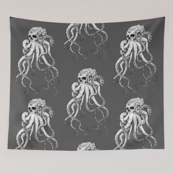 Item preview, Octopus Skull designed and sold by AlaskaArtist.