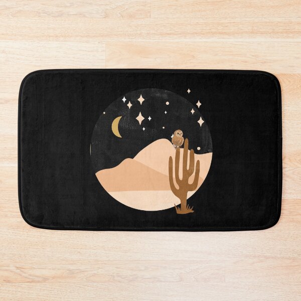 Item preview, little desert owl at night designed and sold by TheWaterBirds.