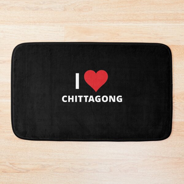 Item preview, I Love Chittagong (dark) designed and sold by mugify.