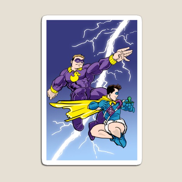 Diaperman - The Damp Knight Returns Magnet