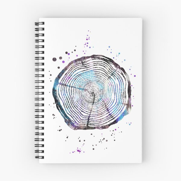Item preview, Oak tree rings designed and sold by Rosaliartbook.