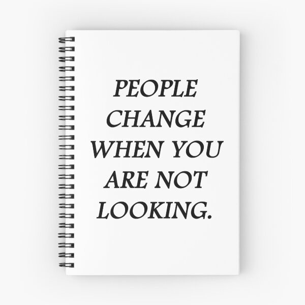 Item preview, People change when you're not looking designed and sold by alwayscaskett.