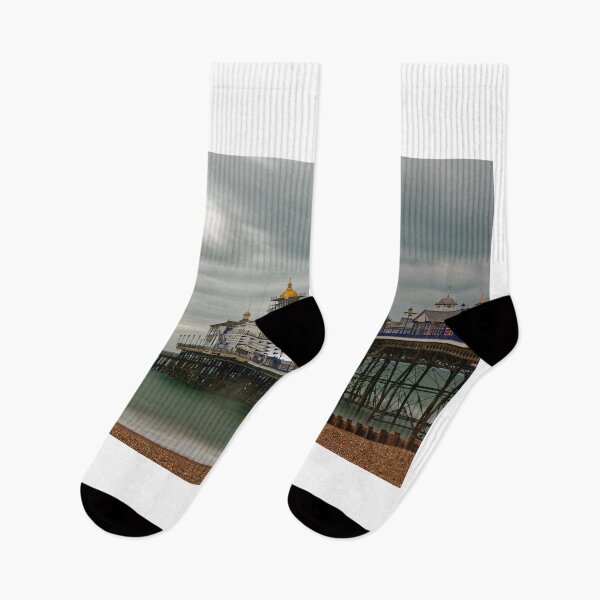 Item preview, Eastbourne Pier on a Stormy Afternoon designed and sold by atomov.