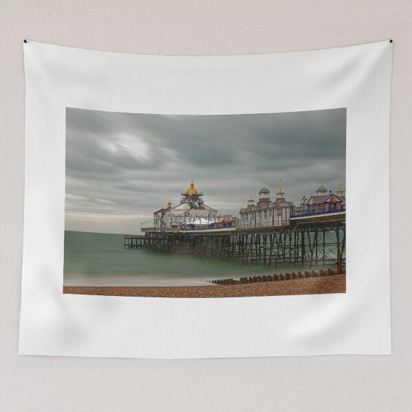 Item preview, Eastbourne Pier on a Stormy Afternoon designed and sold by atomov.