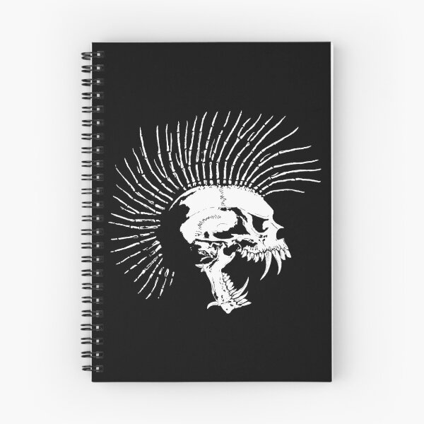 Item preview, Mohawk Skull designed and sold by RawSunArt.
