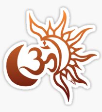 Celestial Om Sticker