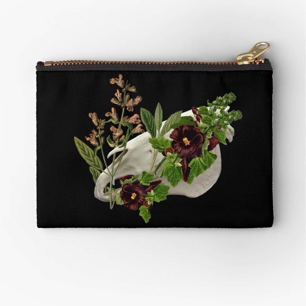 Equus Calvariae Locus Zipper Pouch