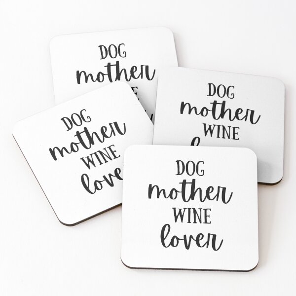 Item preview, Dog Mother Wine Lover designed and sold by SavageMyrtle.