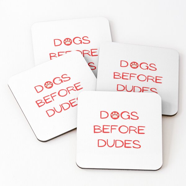 Item preview, Dogs Before Dudes dogs T-shirt Classic designed and sold by lhousshop.