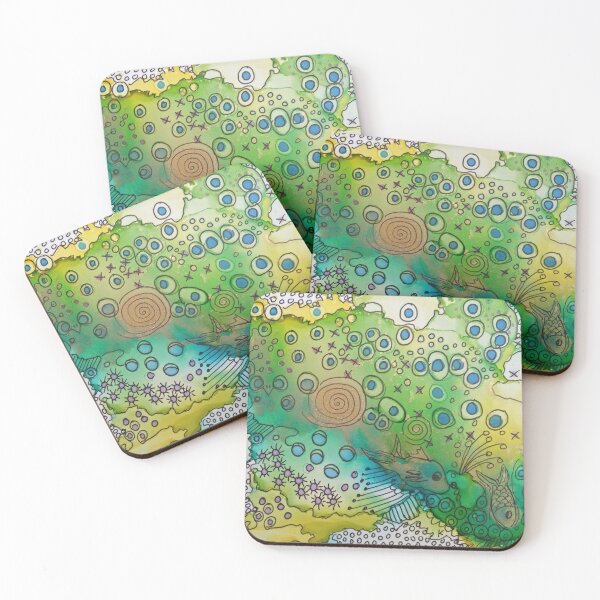 Item preview, The Emerald Rockpool K designed and sold by kaleidimo.