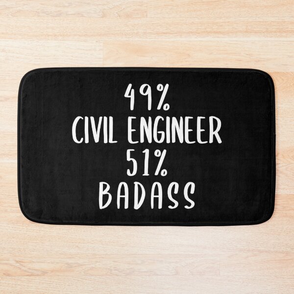 Item preview, 49% Civil Engineer 51% Badass designed and sold by livegood.