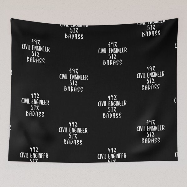 Item preview, 49% Civil Engineer 51% Badass designed and sold by livegood.