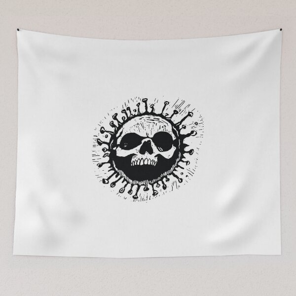 Item preview, 2020 Coronavirus Covid Skull designed and sold by la-mexicana.