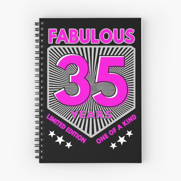 Item preview, Fabulous 35 Birthday designed and sold by MoonsmileProd.