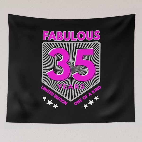 Item preview, Fabulous 35 Birthday designed and sold by MoonsmileProd.