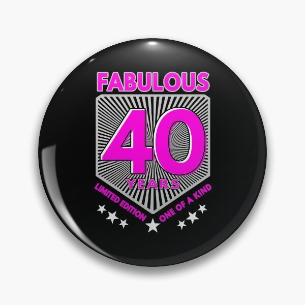 Item preview, Fabulous 40th Birthday designed and sold by MoonsmileProd.