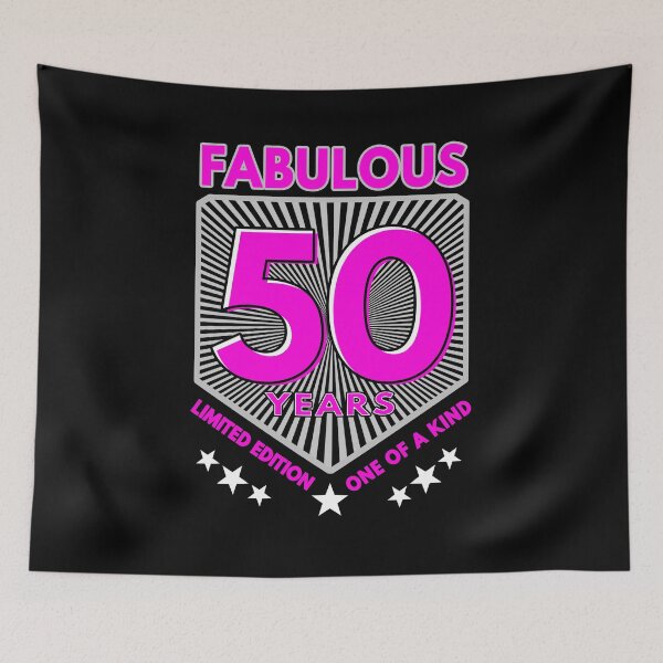 Item preview, Fabulous 50th Birthday designed and sold by MoonsmileProd.