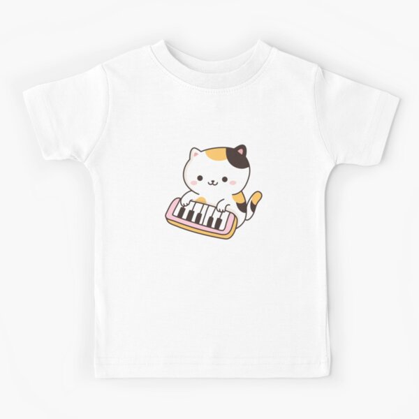 Item preview, Cute Cat Playing Piano designed and sold by Dellis-Shop.