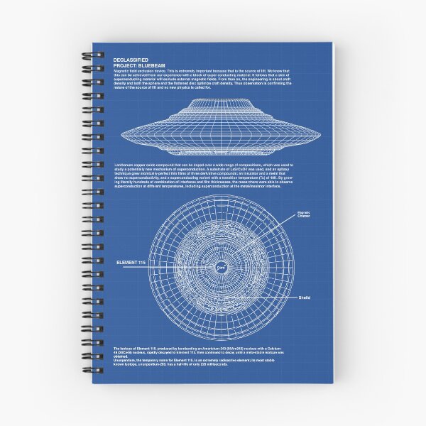 Item preview, UFO Blueprints designed and sold by savagearcadia.