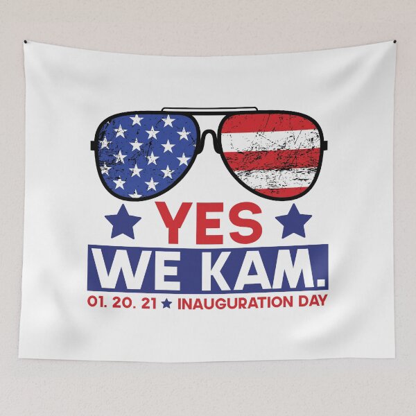 Item preview, Biden Harris Inauguration day, Yes we Kam, cool  designed and sold by stickmeok.