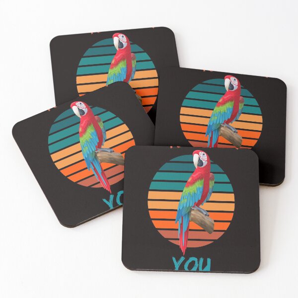 Item preview, Parrots Watching You Funny Parrot Lovers Pet Owner Shirt designed and sold by Hema Thilakaratne.