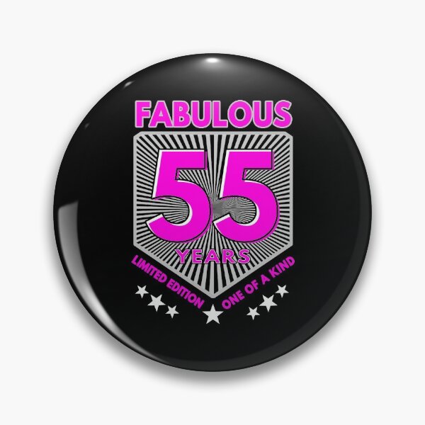 Item preview, Fabulous 55th Birthday designed and sold by MoonsmileProd.
