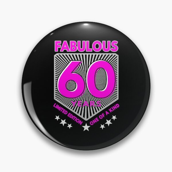 Item preview, Fabulous 60th Birthday designed and sold by MoonsmileProd.