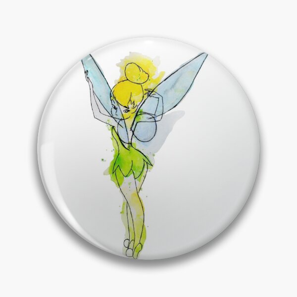 Item preview, Tinkerbell watercolor designed and sold by artist.Pend.