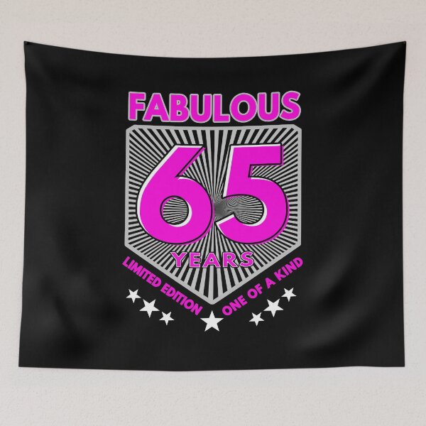Item preview, Fabulous 65th Birthday designed and sold by MoonsmileProd.