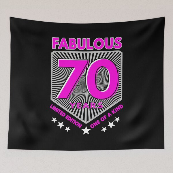 Item preview, Fabulous 70th Birthday designed and sold by MoonsmileProd.